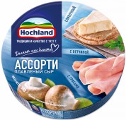Плавленый сыр Hochland  Ассорти классическое трио 55% 140г