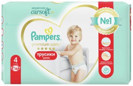 Подгузники-Трусики PAMPERS 38шт Premium Care Pants