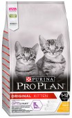 Purina One Pro Plan kitten с курицей и рисом 400г