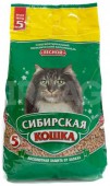 Наполнитель Сибирская Кошка 5л лесной