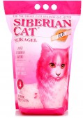 Наполнитель Сибирская Кошка 4л элитный для прив.кошек розовый