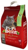 Наполнитель Pi-Pi-Bent комкующийся для туалета кошек сенсация свежести 10кг